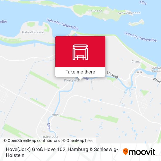 Hove(Jork) Groß Hove 102 map