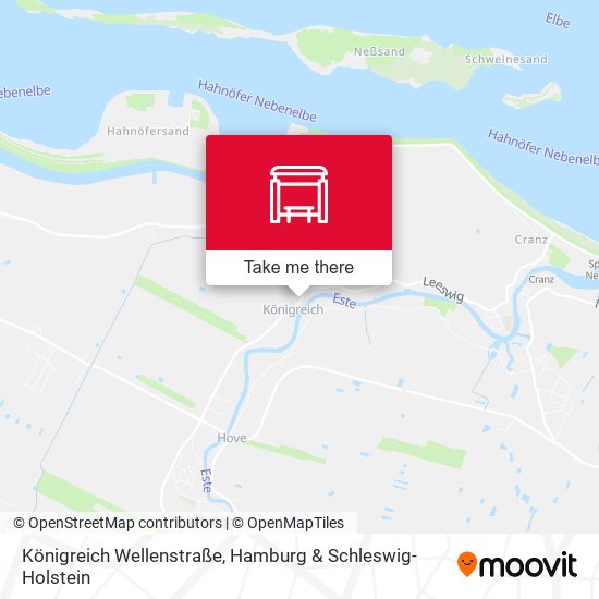 Königreich Wellenstraße map