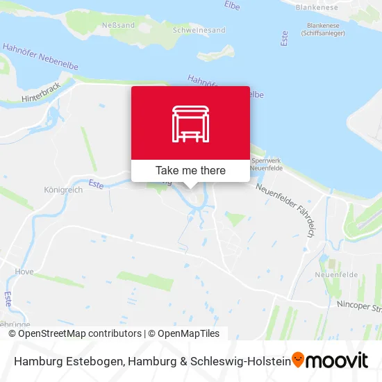 Карта Hamburg Estebogen