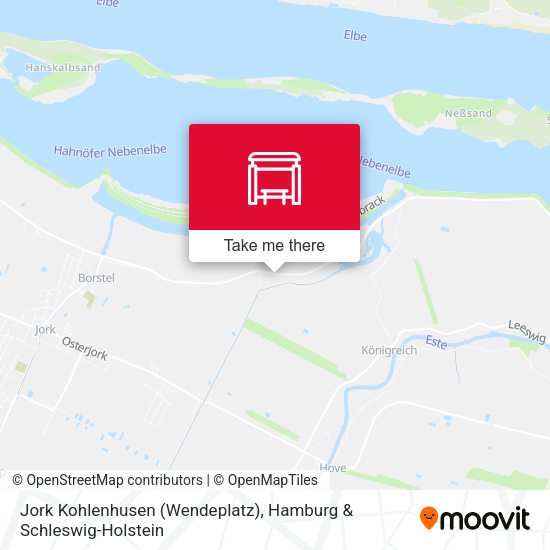 Jork Kohlenhusen (Wendeplatz) map