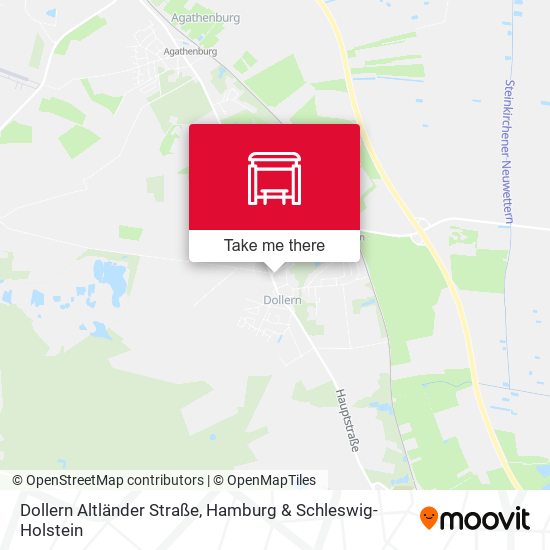 Dollern Altländer Straße map