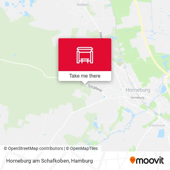 Карта Horneburg am Schafkoben