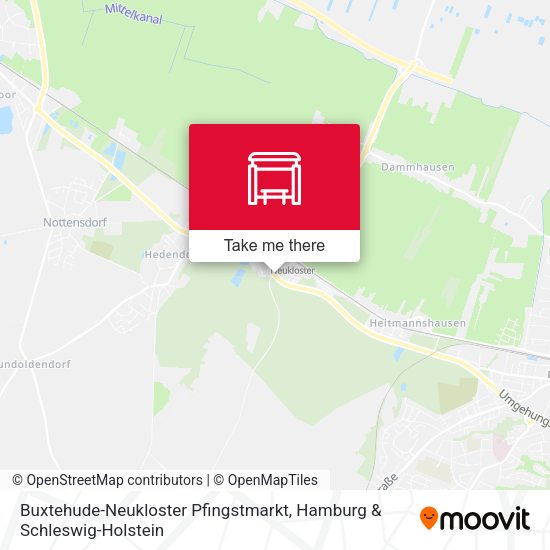 Buxtehude-Neukloster Pfingstmarkt map