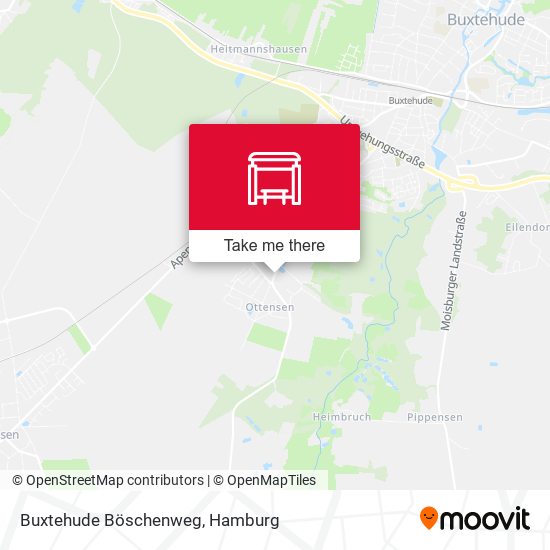 Buxtehude Böschenweg map