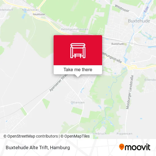 Карта Buxtehude Alte Trift