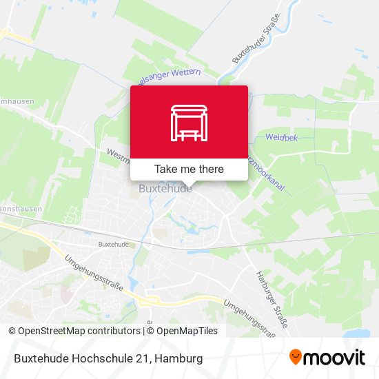 Buxtehude Hochschule 21 map