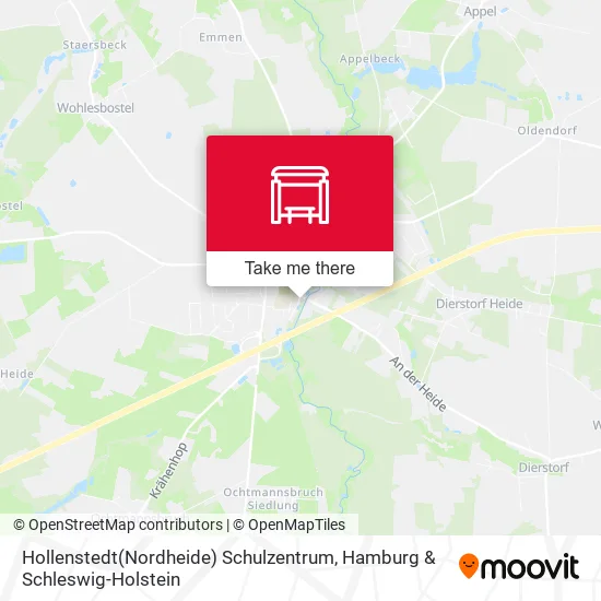 Карта Hollenstedt(Nordheide) Schulzentrum