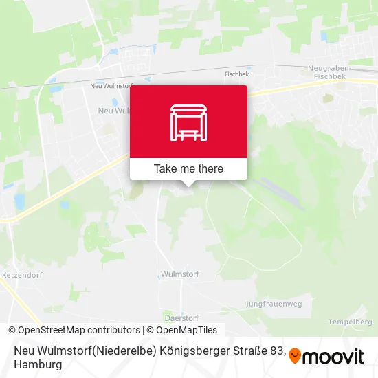 Карта Neu Wulmstorf(Niederelbe) Königsberger Straße 83