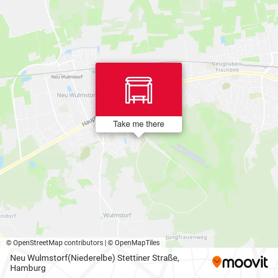 Карта Neu Wulmstorf(Niederelbe) Stettiner Straße