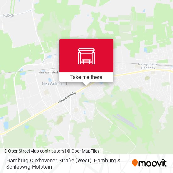 Hamburg Cuxhavener Straße (West) map