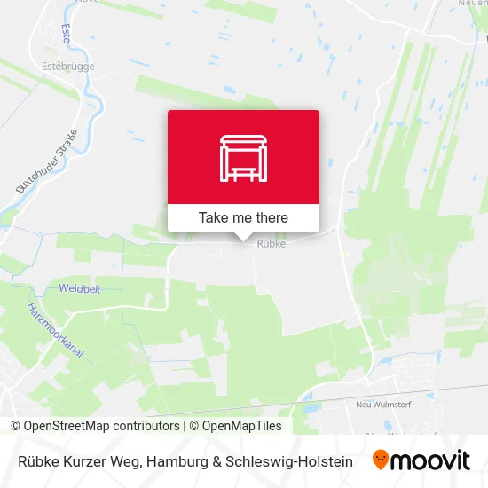 Rübke Kurzer Weg map