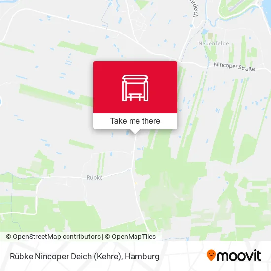 Карта Rübke Nincoper Deich (Kehre)