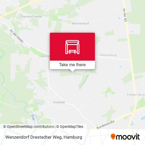 Wenzendorf Drestedter Weg map