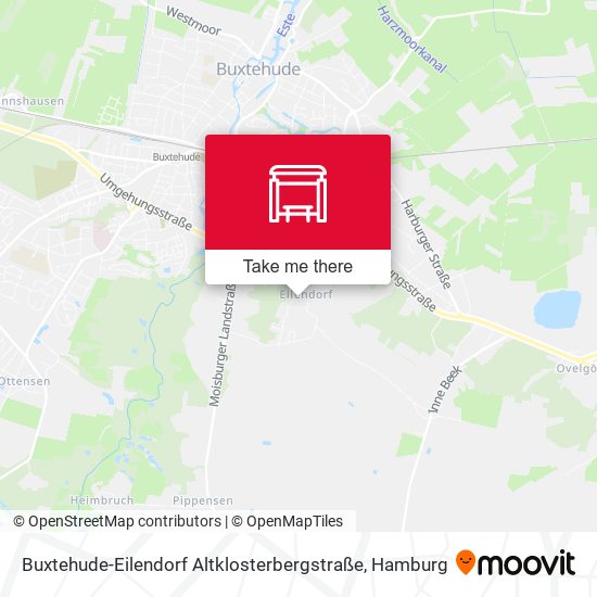 Buxtehude-Eilendorf Altklosterbergstraße map