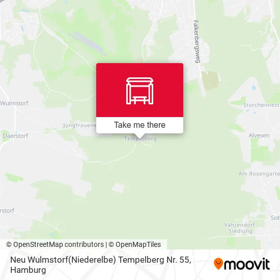 Карта Neu Wulmstorf(Niederelbe) Tempelberg Nr. 55