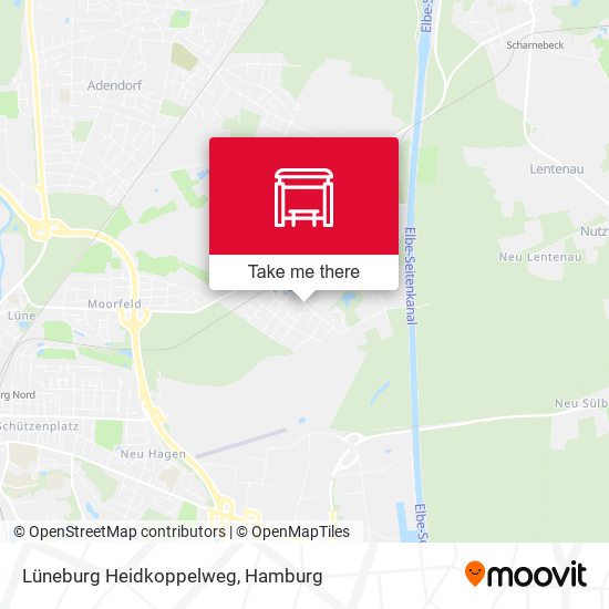 Lüneburg Heidkoppelweg map