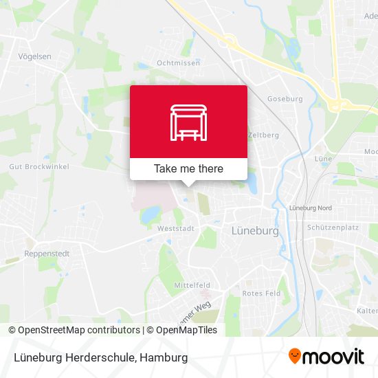 Lüneburg Herderschule map