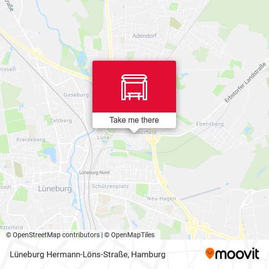 Lüneburg Hermann-Löns-Straße map
