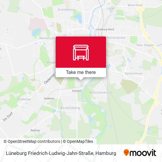 Lüneburg Friedrich-Ludwig-Jahn-Straße map