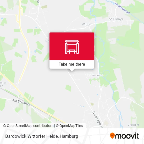 Карта Bardowick Wittorfer Heide