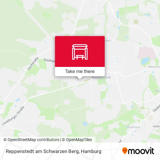 Карта Reppenstedt am Schwarzen Berg