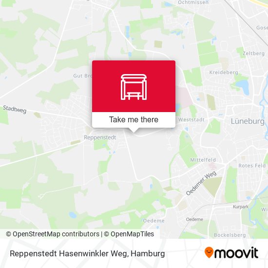 Reppenstedt Hasenwinkler Weg map