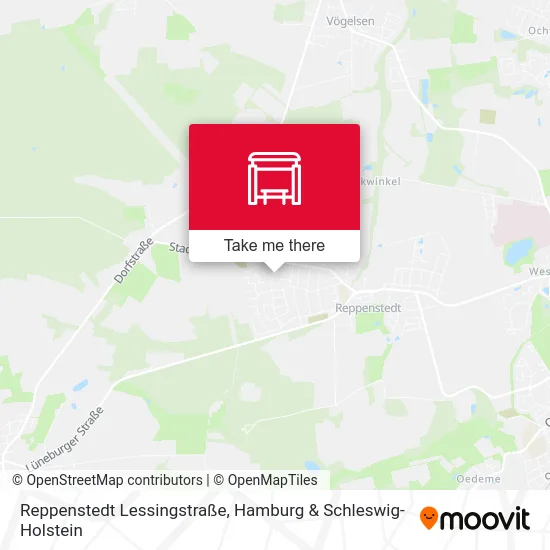 Карта Reppenstedt Lessingstraße