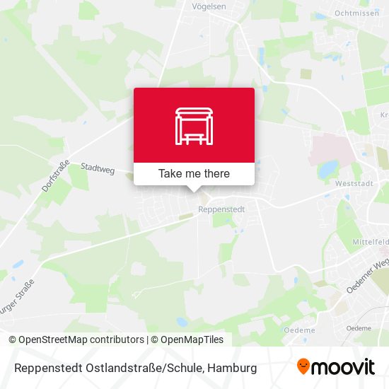 Reppenstedt Ostlandstraße / Schule map