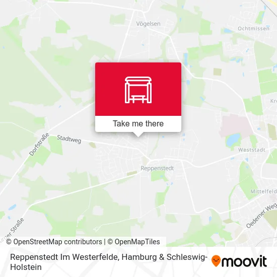 Карта Reppenstedt Im Westerfelde