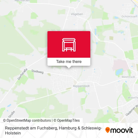 Карта Reppenstedt am Fuchsberg