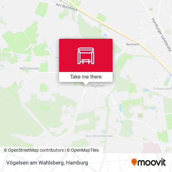 Карта Vögelsen am Wahlsberg