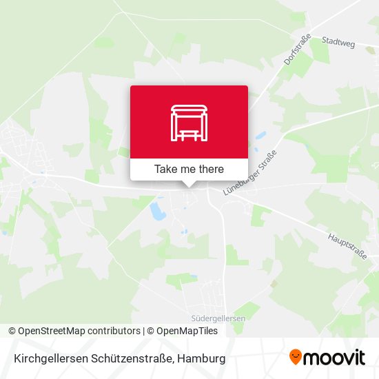 Kirchgellersen Schützenstraße map