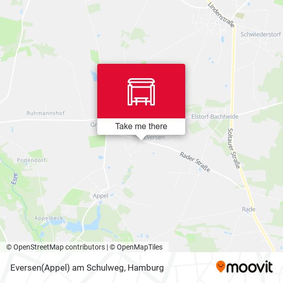 Eversen(Appel) am Schulweg map