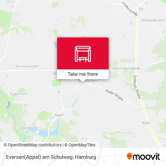 Карта Eversen(Appel) am Schulweg