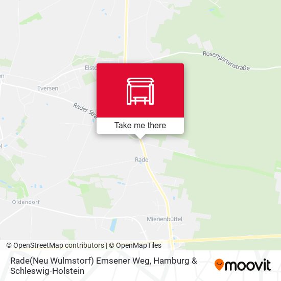 Rade(Neu Wulmstorf) Emsener Weg map