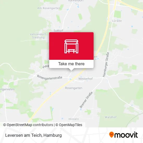 Карта Leversen am Teich