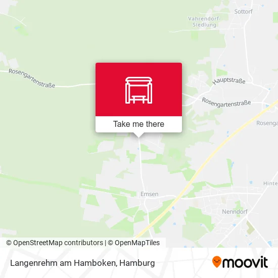 Карта Langenrehm am Hamboken