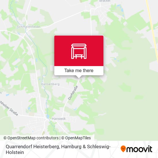 Quarrendorf Heisterberg map