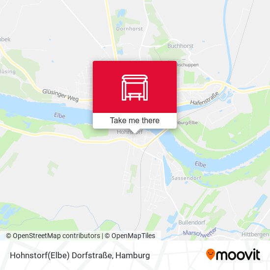 Hohnstorf(Elbe) Dorfstraße map