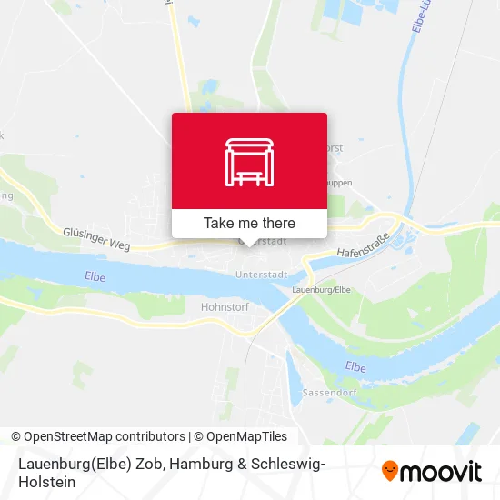 Карта Lauenburg(Elbe) Zob