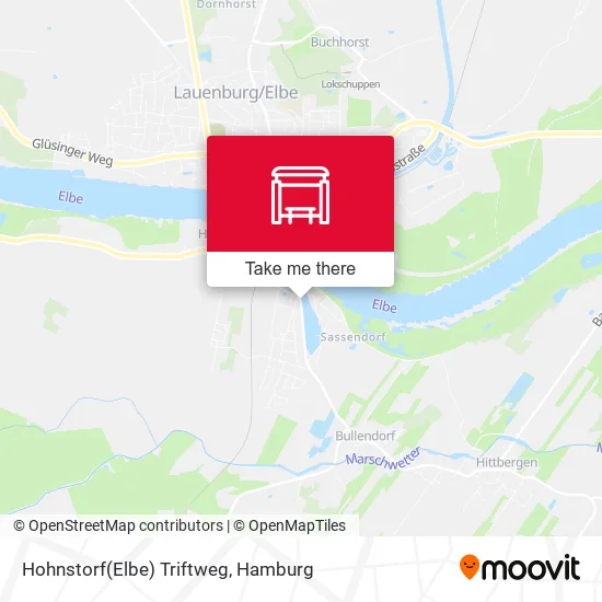 Карта Hohnstorf(Elbe) Triftweg