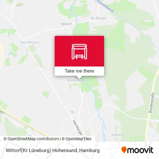 Wittorf(Kr Lüneburg) Hohensand map