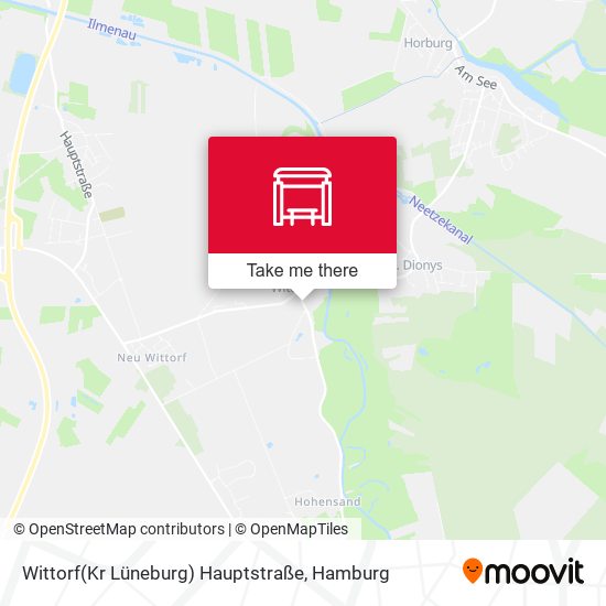 Wittorf(Kr Lüneburg) Hauptstraße map