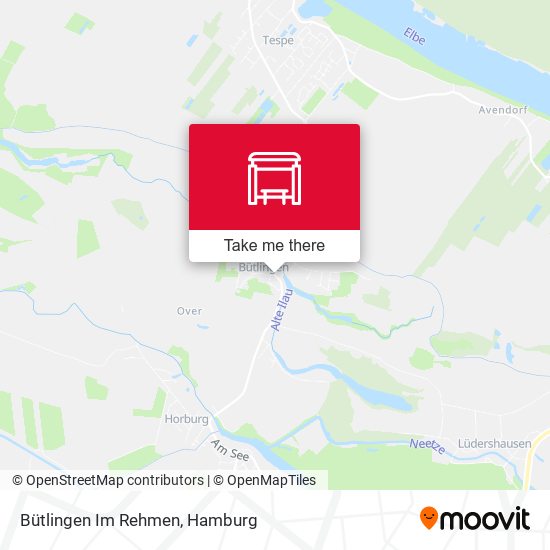 Bütlingen Im Rehmen map