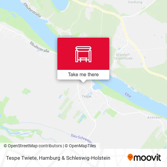 Карта Tespe Twiete