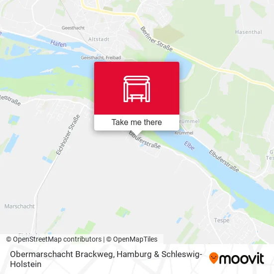 Карта Obermarschacht Brackweg