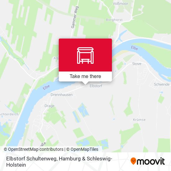 Elbstorf Schultenweg map