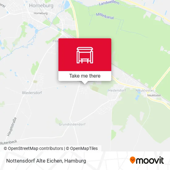 Карта Nottensdorf Alte Eichen