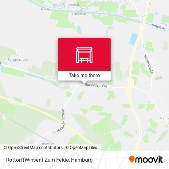 Rottorf(Winsen) Zum Felde map
