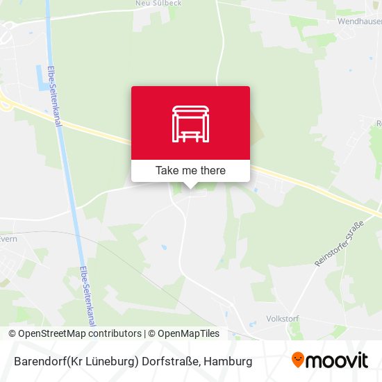 Barendorf(Kr Lüneburg) Dorfstraße map